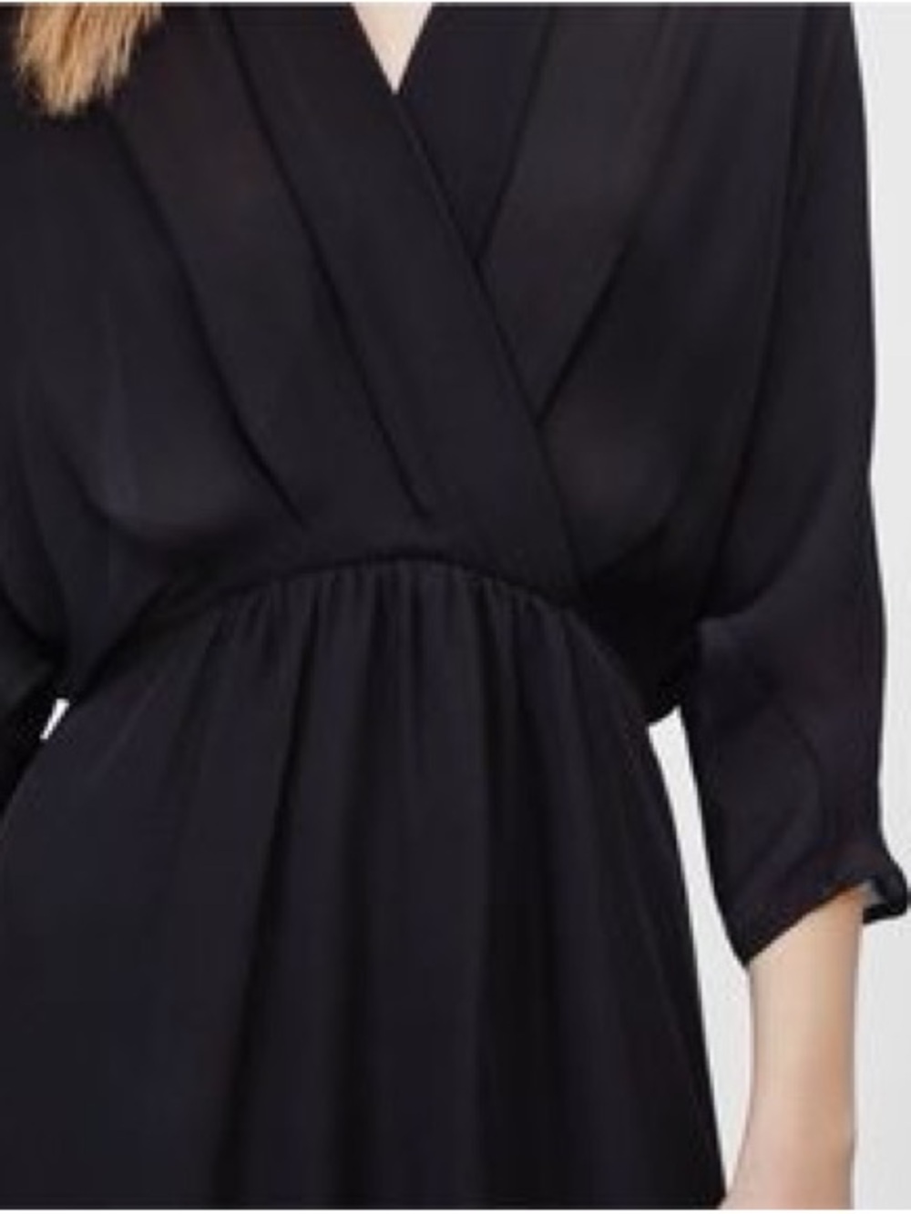 100% Silk lined Babaton mini dress for summer